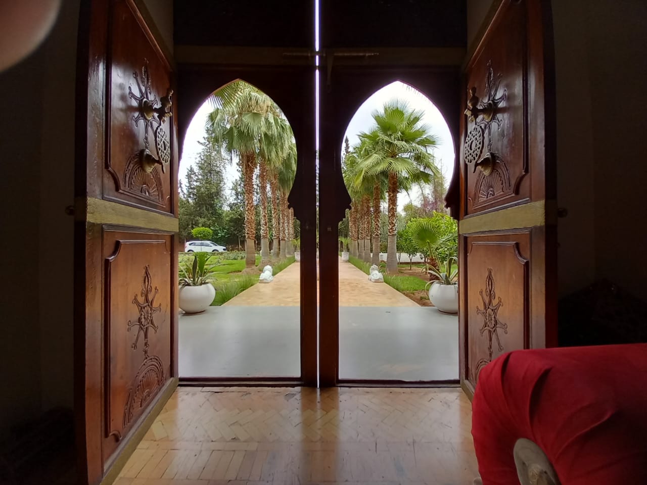 Entrée Villa Marrakech