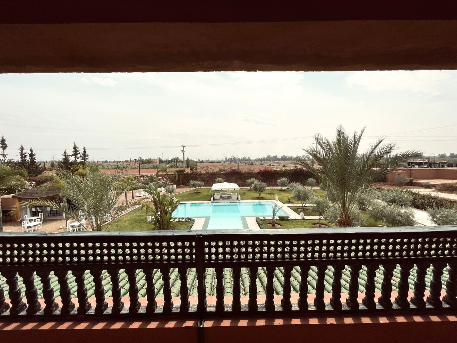 Terrasse villa Marrakech